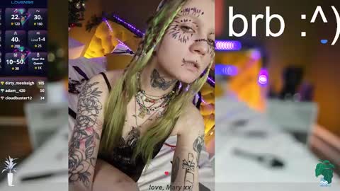 Snapshot of mary_xextra chatting on December 2024 04:01:02 AM Mary GTM3Mon Wed Thu Sat Sun 0400 am-1030pm online show from December 2024 04:01:02 AM