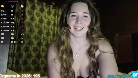 Snapshot of maryhillx chatting on March 2026 07:08:02 PM MaryHill online show from March 2026 07:08:02 PM