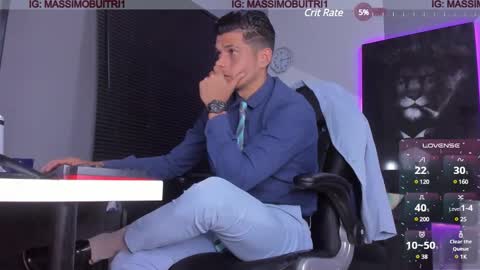Snapshot of massimo_g chatting on January 2025 12:30:01 AM I am Massimo online show from January 2025 12:30:01 AM