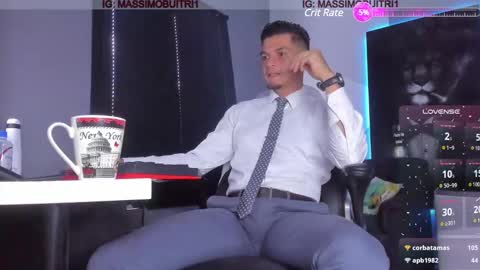 Snapshot of massimo_g chatting on January 2025 06:10:02 PM I am Massimo online show from January 2025 06:10:02 PM