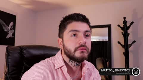 Snapshot of matteo_simpson chatting on January 2025 02:52:02 PM Matteo simpson online show from January 2025 02:52:02 PM