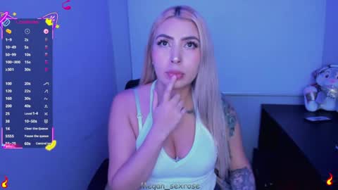 Megan rose online show from April 2026 03:18:01 AM