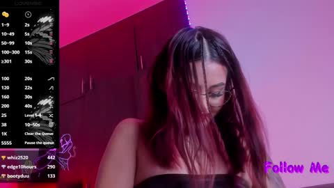 Megan online show from January 2025 09:00:02 PM