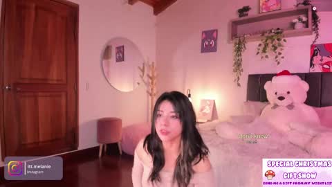 Snapshot of melanie_owo chatting on December 2024 01:06:01 PM Melanie online show from December 2024 01:06:01 PM