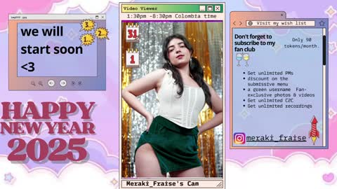    online show from January 2025 10:01:01 PM