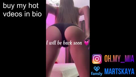 Snapshot of mia4sin chatting on December 2024 09:17:01 AM Mia Martskaya online show from December 2024 09:17:01 AM