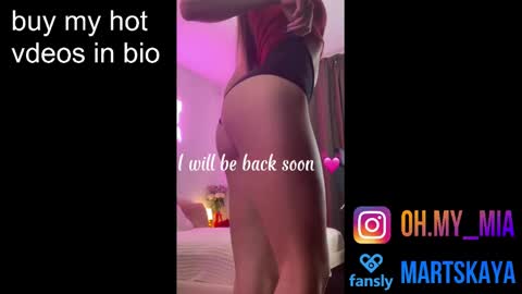 Snapshot of mia4sin chatting on December 2024 05:40:02 AM Mia Martskaya online show from December 2024 05:40:02 AM