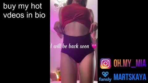 Snapshot of mia4sin chatting on December 2024 11:30:01 AM Mia Martskaya online show from December 2024 11:30:01 AM