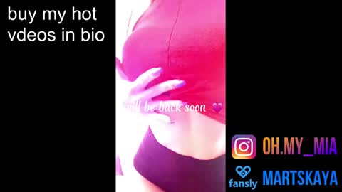 Snapshot of mia4sin chatting on January 2025 05:56:01 AM Mia Martskaya online show from January 2025 05:56:01 AM