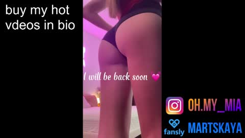 Snapshot of mia4sin chatting on January 2025 06:02:02 AM Mia Martskaya online show from January 2025 06:02:02 AM