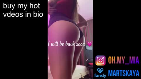 Snapshot of mia4sin chatting on January 2025 07:22:01 AM Mia Martskaya online show from January 2025 07:22:01 AM