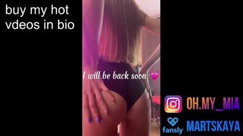 Snapshot of mia4sin chatting on February 2025 03:10:02 AM Mia Martskaya online show from February 2025 03:10:02 AM