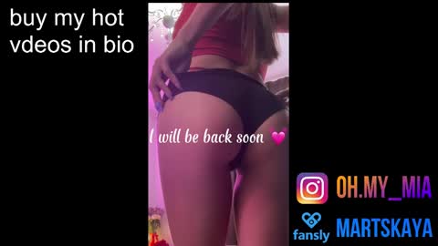 Snapshot of mia4sin chatting on February 2025 09:05:02 AM Mia Martskaya online show from February 2025 09:05:02 AM