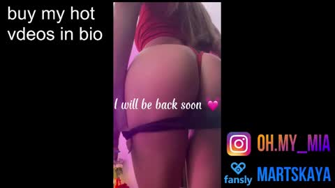 Snapshot of mia4sin chatting on February 2025 07:16:01 AM Mia Martskaya online show from February 2025 07:16:01 AM