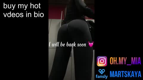 Snapshot of mia4sin chatting on September 2025 09:32:02 AM Mia Martskaya online show from September 2025 09:32:02 AM