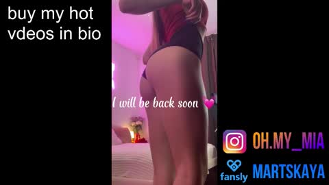 Snapshot of mia4sin chatting on September 2025 08:37:02 AM Mia Martskaya online show from September 2025 08:37:02 AM