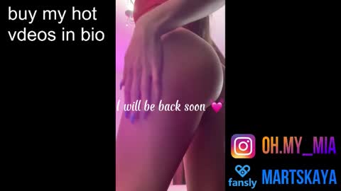 Snapshot of mia4sin chatting on September 2025 11:03:01 AM Mia Martskaya online show from September 2025 11:03:01 AM