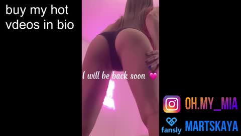 Snapshot of mia4sin chatting on September 2025 09:03:02 AM Mia Martskaya online show from September 2025 09:03:02 AM