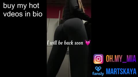 Snapshot of mia4sin chatting on October 2025 09:18:01 AM Mia Martskaya online show from October 2025 09:18:01 AM