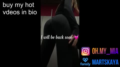 Snapshot of mia4sin chatting on October 2025 08:48:01 AM Mia Martskaya online show from October 2025 08:48:01 AM