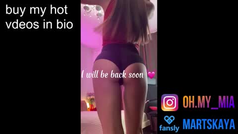 Snapshot of mia4sin chatting on October 2025 09:21:02 AM Mia Martskaya online show from October 2025 09:21:02 AM