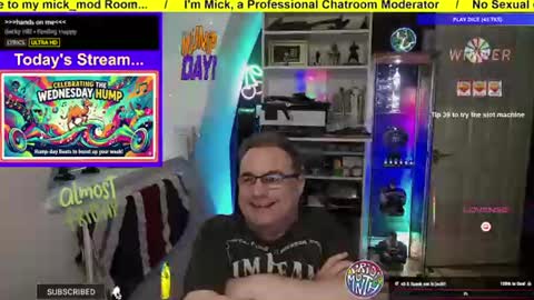 Professional Moderator  Mick Mickey online show from June 2026 06:07:02 PM