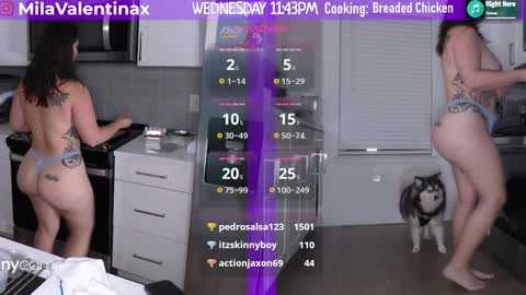 Mila Valentina online show from February 2025 04:43:01 AM