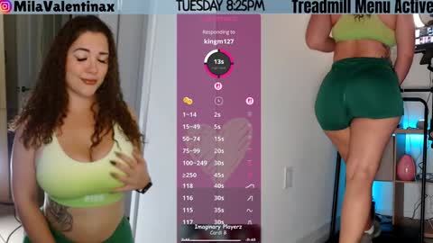 Snapshot of milavalentinax chatting on March 2026 12:25:01 AM Mila Valentina online show from March 2026 12:25:01 AM