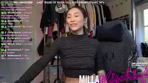 Milla Mischief online show from June 2026 04:39:02 AM