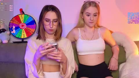 MilaBlack and  StacyBlonde Today unboxing Lovens OMG online show from February 2026 07:43:02 PM