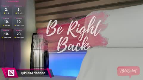 Ariadna Ruiz online show from April 2026 12:20:01 PM