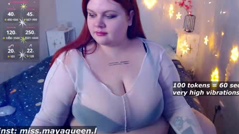 Snapshot of missmayaqueen chatting on March 2025 02:21:01 PM Maya online show from March 2025 02:21:01 PM