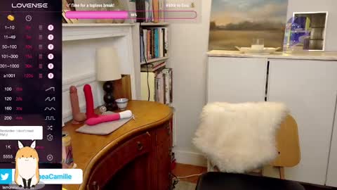 Snapshot of misstheacamille chatting on January 2025 10:56:01 PM MissThea online show from January 2025 10:56:01 PM