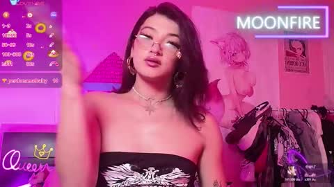 Snapshot of moonfiredance chatting on February 2026 12:56:02 PM Nicky online show from February 2026 12:56:02 PM