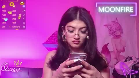 Snapshot of moonfiredance chatting on February 2026 04:31:01 AM Nicky online show from February 2026 04:31:01 AM