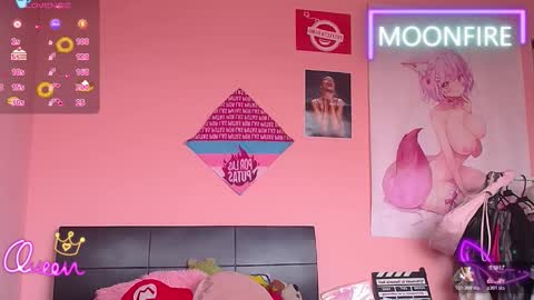 Snapshot of moonfiredance chatting on February 2026 01:20:01 PM Nicky online show from February 2026 01:20:01 PM