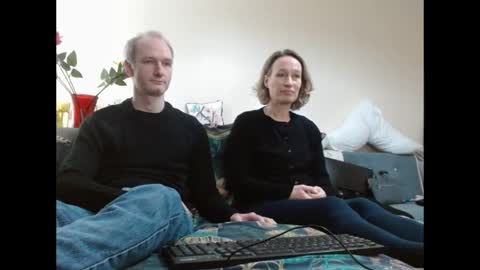 Snapshot of mrs_velvet_vixen_and_mr_stud chatting on January 2025 08:43:01 AM Mrs Velvet Vixen online show from January 2025 08:43:01 AM