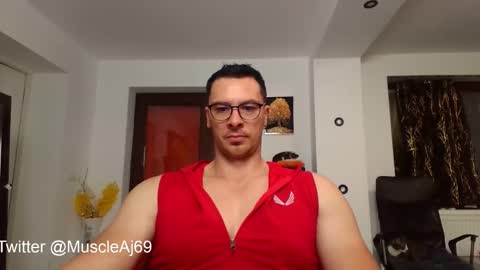 Snapshot of muscleaj69 chatting on October 2025 04:26:01 PM AJ online show from October 2025 04:26:01 PM