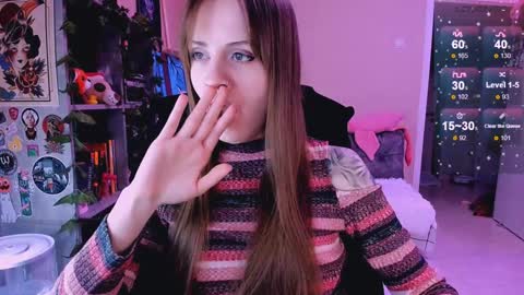 Snapshot of nanitamoore chatting on January 2025 11:35:02 PM Monday-Friday 12-4 AM and 6-9 AM New York time online show from January 2025 11:35:02 PM