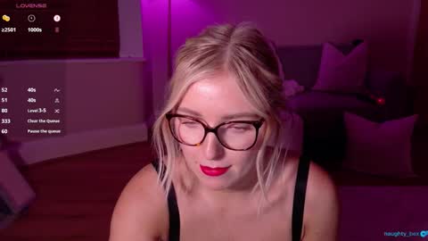 Snapshot of naughty__bex chatting on February 2026 09:48:02 PM Bex currently on maternity leave online show from February 2026 09:48:02 PM