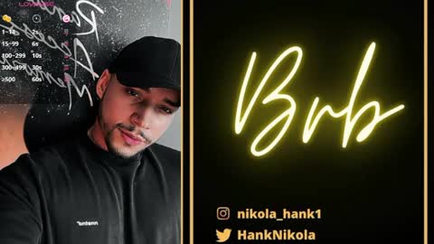 Nikola Hank online show from May 2026 07:04:02 AM