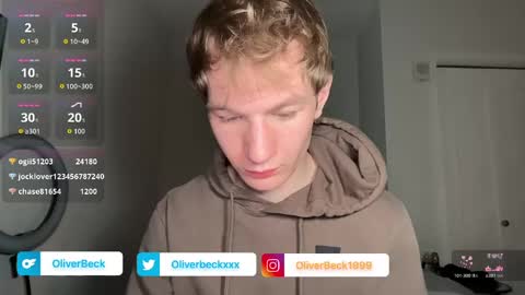 Oliver Beck online show from April 2026 02:47:01 AM