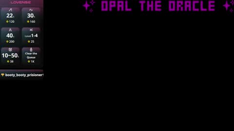 Opal online show from June 2026 04:37:01 AM