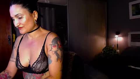 Snapshot of paradisegirl_ chatting on January 2025 09:40:01 PM My alter ego Betinna Flowers - a tattooed Miss - Are you missing me come in here - online show from January 2025 09:40:01 PM