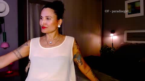 Snapshot of paradisegirl_ chatting on February 2025 10:36:01 PM My alter ego Betinna Flowers - a tattooed Miss - Are you missing me come in here - online show from February 2025 10:36:01 PM