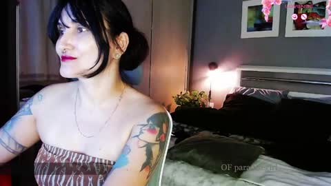 My alter ego Betinna Flowers - a tattooed Miss  -   Are you missing me come in here  -  online show from April 2026 09:50:02 PM