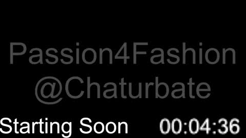 Snapshot of passion4fashion chatting on March 2025 07:26:02 PM Passion4Fashion online show from March 2025 07:26:02 PM