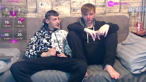 Max tall dark-haired guy with tattoos and Phil blond-haired online show from April 2026 01:14:01 AM