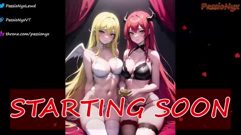 Snapshot of passionyx chatting on January 2025 12:54:02 AM Succubus Nyx online show from January 2025 12:54:02 AM