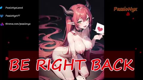 Snapshot of passionyx chatting on January 2025 04:00:02 AM Succubus Nyx online show from January 2025 04:00:02 AM